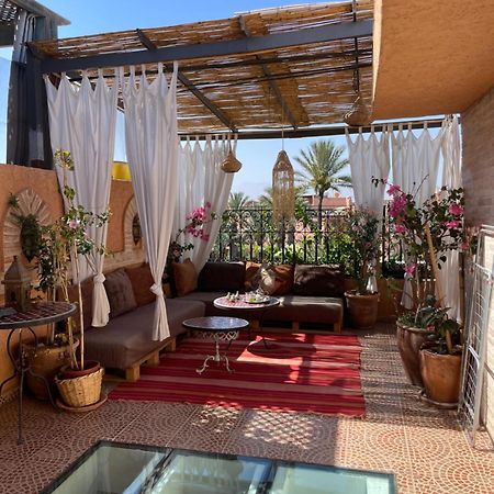 Riad Palmier Fleuri Marakéš Exteriér fotografie