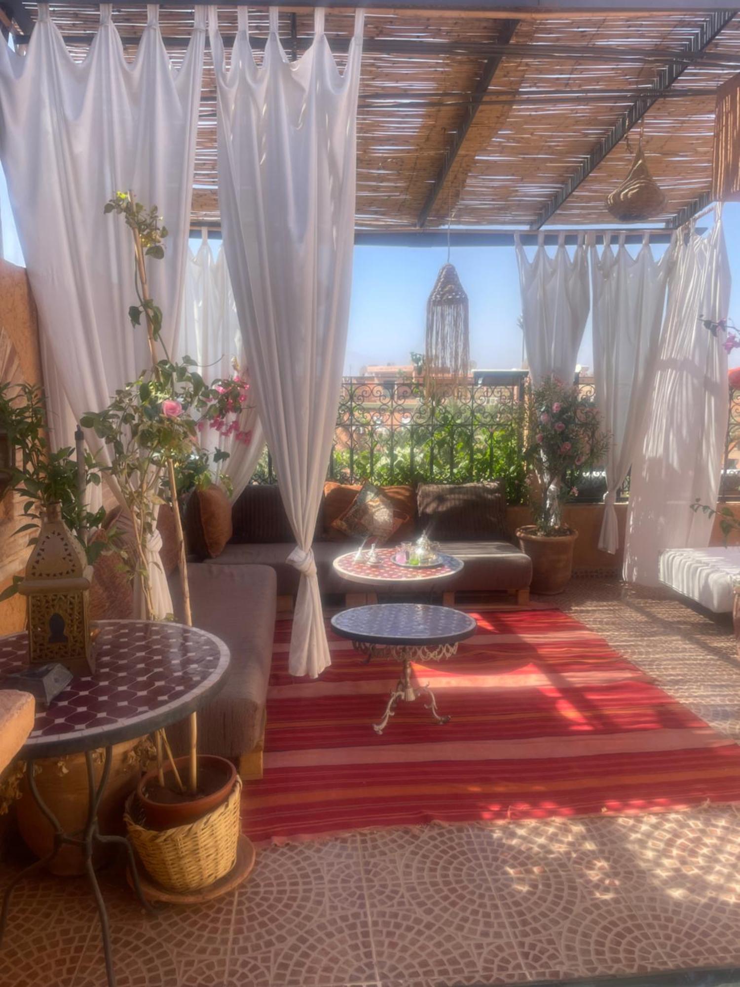 Riad Palmier Fleuri Marakéš Exteriér fotografie