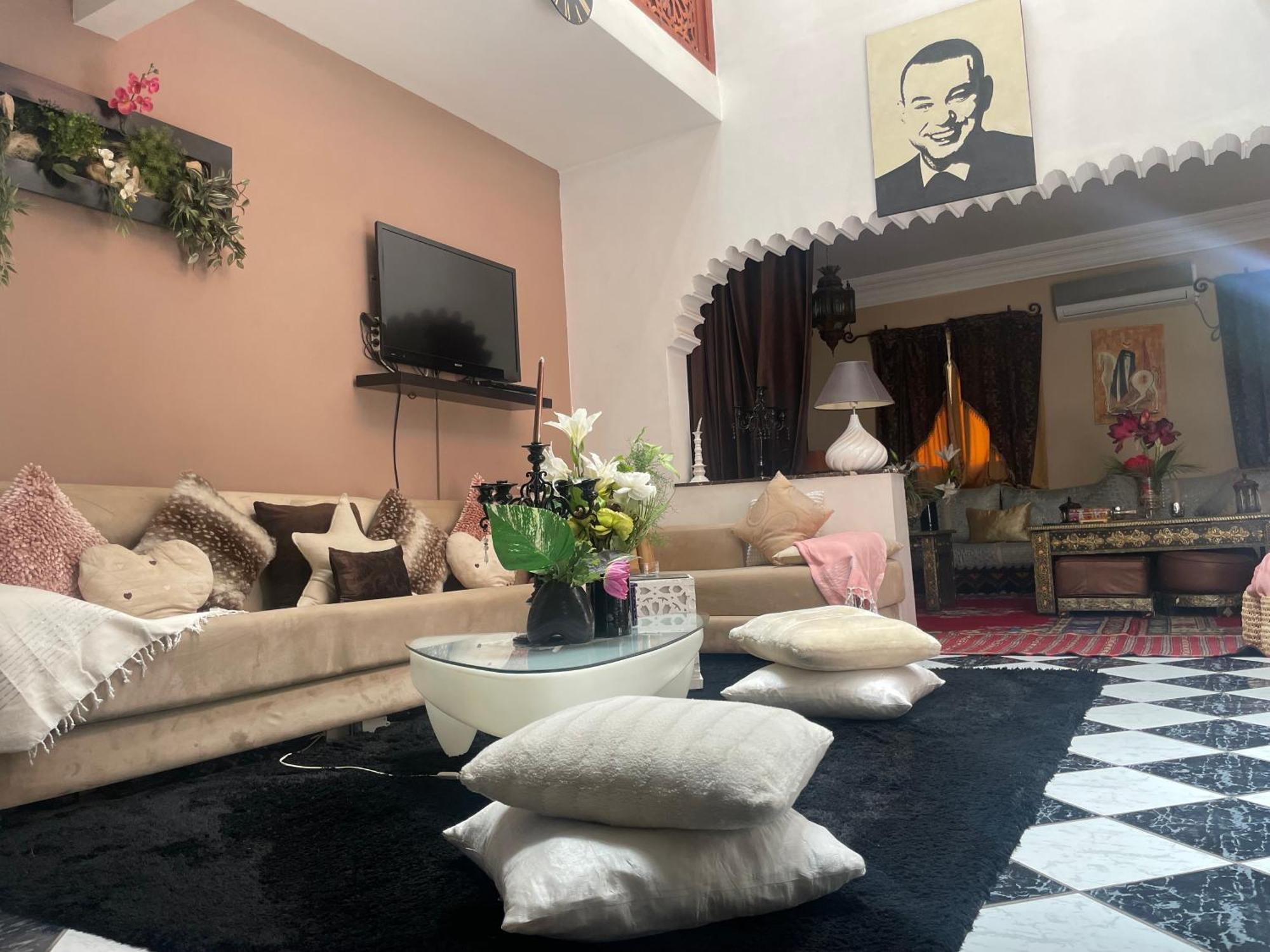 Riad Palmier Fleuri Marakéš Exteriér fotografie