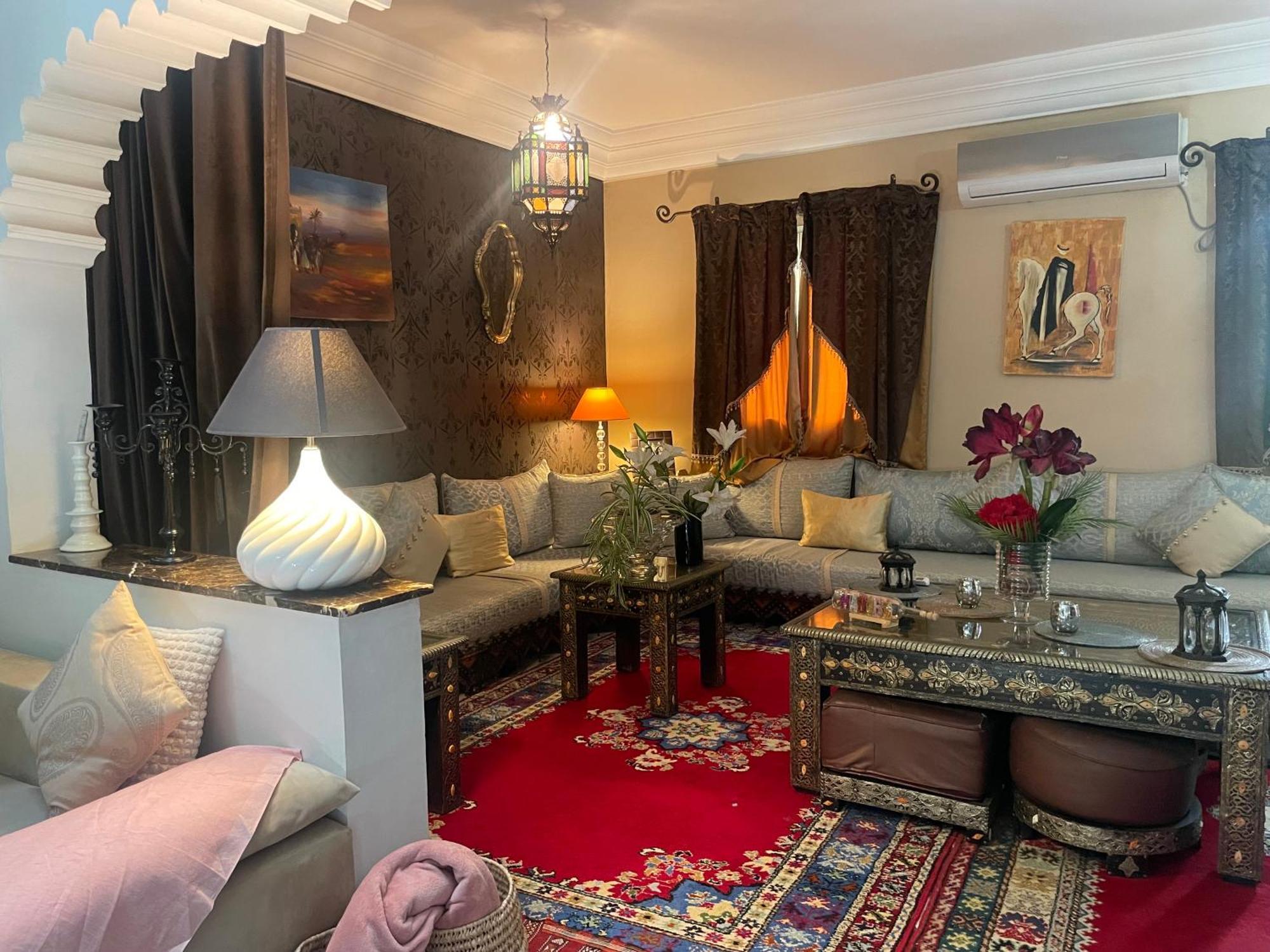Riad Palmier Fleuri Marakéš Exteriér fotografie